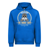 Cobalt the roost animal cafe Urban Hoodie - artisFamous