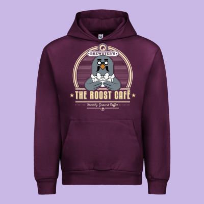 The Roost Animal Cafe Urban Hoodie Designed By Artisfamous