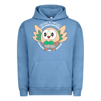 Pigment Pebble Blue team rowlet classic Urban Hoodie - artisFamous