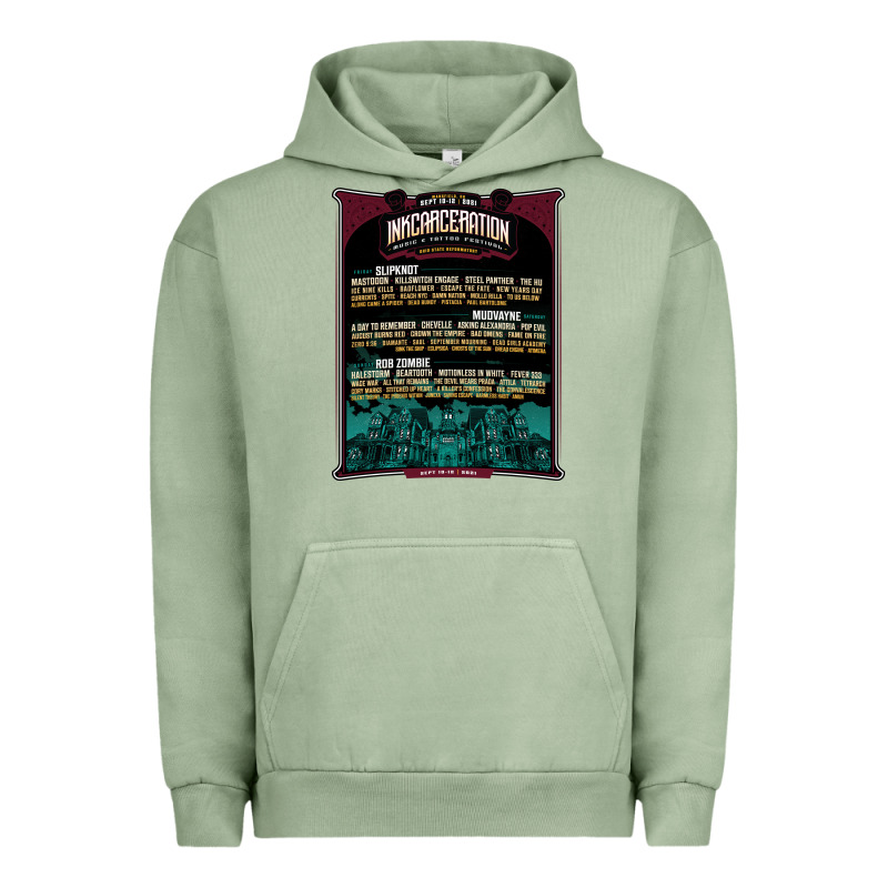 Face Mask Mansfield Ohio Inkcarceration Lineup Urban Hoodie by artisFamous | Teevron