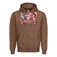 Chestnut smile with teeth and brush Zipper Hoodie - AdoDesignShop
