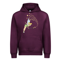 Mauve Wine tinkerbell magic Urban Hoodie - artisFamous