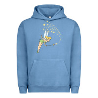 Pigment Pebble Blue tinkerbell magic Urban Hoodie - artisFamous