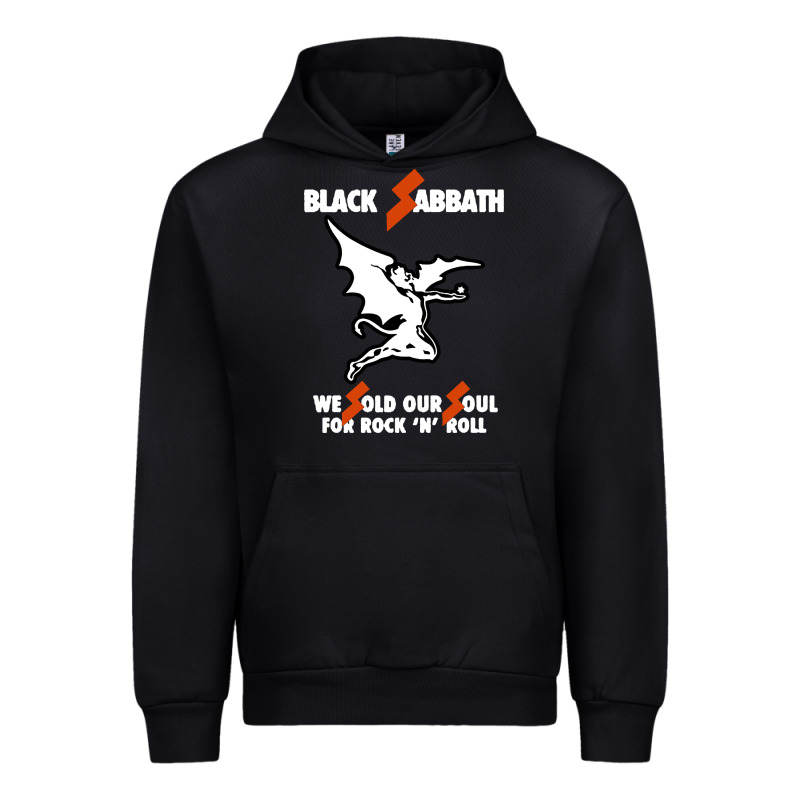 Black Rock And Roll Urban Hoodie by artisFamous | Teevron