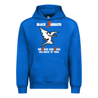 Cobalt black rock and roll Urban Hoodie - artisFamous