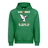 Emerald black rock and roll Urban Hoodie - artisFamous