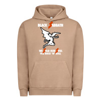 Pigment Burro black rock and roll Urban Hoodie - artisFamous