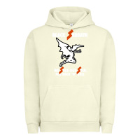 Pigment Pistachio black rock and roll Urban Hoodie - artisFamous