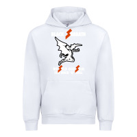 White black rock and roll Urban Hoodie - artisFamous