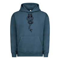 Pigment Midnight Navy dark mark Urban Hoodie - artisFamous