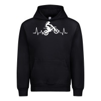 Black dirt bike Urban Hoodie - artisFamous