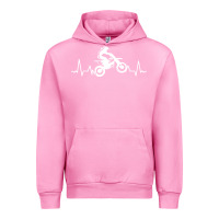 Fuchsia Pink dirt bike Urban Hoodie - artisFamous