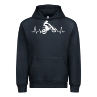 Navy dirt bike Urban Hoodie - artisFamous
