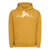 Pigment Peanut Butter dirt bike Urban Hoodie - artisFamous
