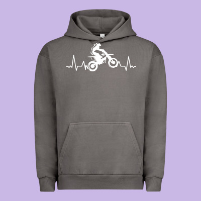 Dirt Bike Urban Hoodie Designed By Artisfamous