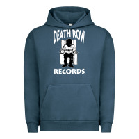Pigment Midnight Navy death row records black Urban Hoodie - artisFamous