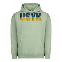 Pigment Oil Green USYK Urban Hoodie - artisFamous