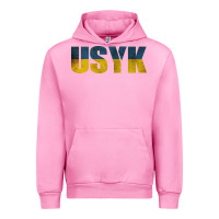 Fuchsia Pink USYK Urban Hoodie - artisFamous