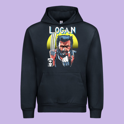 Old Man Logan Cover Urban Hoodie Designed By Artisfamous