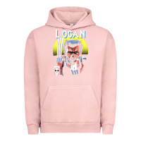 Pigment Salmon old man logan cover Urban Hoodie - artisFamous