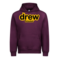 Mauve Wine drew smile house Urban Hoodie - artisFamous