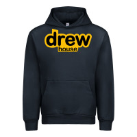 Navy drew smile house Urban Hoodie - artisFamous