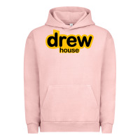 Pigment Salmon drew smile house Urban Hoodie - artisFamous