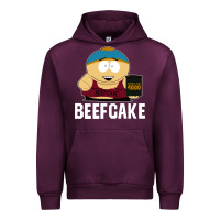 Mauve Wine beefcake Urban Hoodie - artisFamous