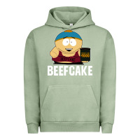 Pigment Oil Green beefcake Urban Hoodie - artisFamous