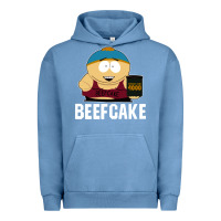 Pigment Pebble Blue beefcake Urban Hoodie - artisFamous