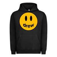 Pigment Black Drew Smile House Urban Hoodie - artisFamous