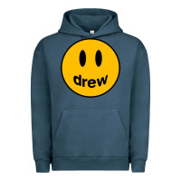 Pigment Midnight Navy Drew Smile House Urban Hoodie - artisFamous