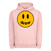 Pigment Salmon Drew Smile House Urban Hoodie - artisFamous