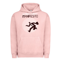 Pigment Salmon streetlight manisfesto vertigo Urban Hoodie - artisFamous