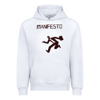 White streetlight manisfesto vertigo Urban Hoodie - artisFamous