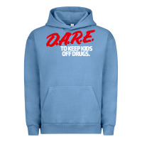 Pigment Pebble Blue dare shirt Urban Hoodie - artisFamous