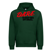 Forest Green dare shirt Urban Hoodie - artisFamous