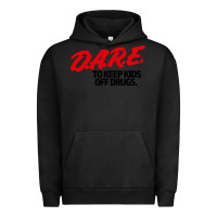 Pigment Black dare shirt Urban Hoodie - artisFamous