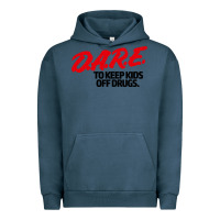 Pigment Midnight Navy dare shirt Urban Hoodie - artisFamous