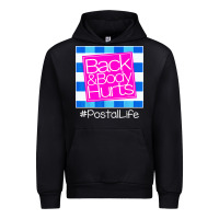 Black back and body hurts Urban Hoodie - artisFamous
