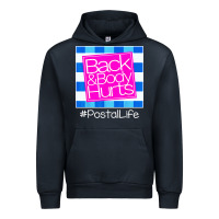 Navy back and body hurts Urban Hoodie - artisFamous