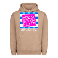 Pigment Burro back and body hurts Urban Hoodie - artisFamous