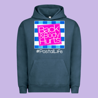 Back And Body Hurts Urban Hoodie Designed By Artisfamous