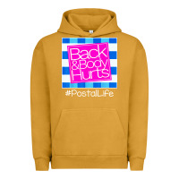 Pigment Peanut Butter back and body hurts Urban Hoodie - artisFamous