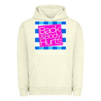 Pigment Pistachio back and body hurts Urban Hoodie - artisFamous