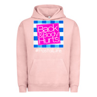 Pigment Salmon back and body hurts Urban Hoodie - artisFamous