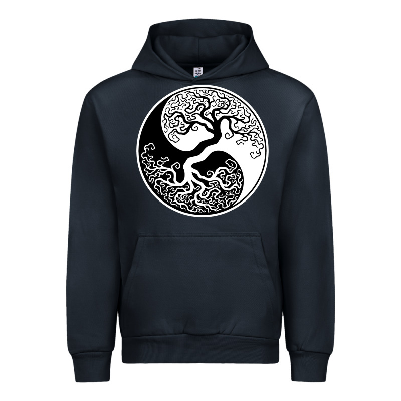 Tree Of Life Yin Yang Urban Hoodie by artisFamous | Teevron