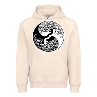 Sandshell tree of life yin yang Urban Hoodie - artisFamous