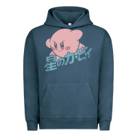 Pigment Midnight Navy funny kirby kanji Urban Hoodie - artisFamous