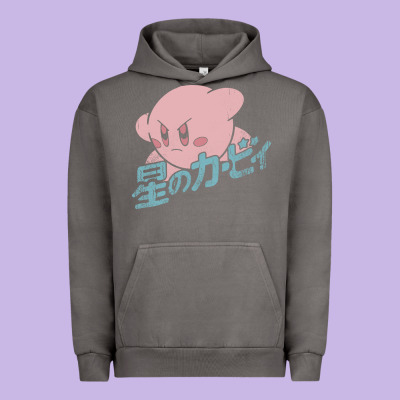 Funny Kirby Kanji Urban Hoodie Designed By Artisfamous